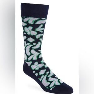 PAUL SMITH MENS FINLAY CAMO SOCKS NAVY ABSTRACT PRINT OS NWT